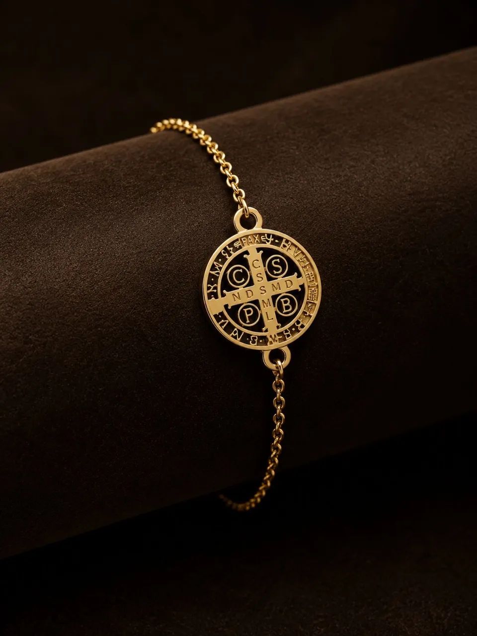 Pulseira São Bento em Ouro 18K
