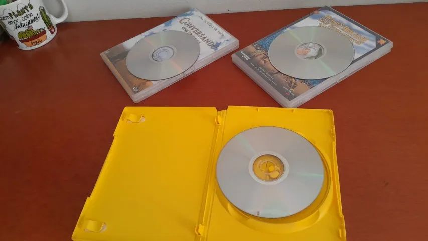 Lote 3 DVDs Evangélicos Aline Barros Conversando com Deus - Foto 5