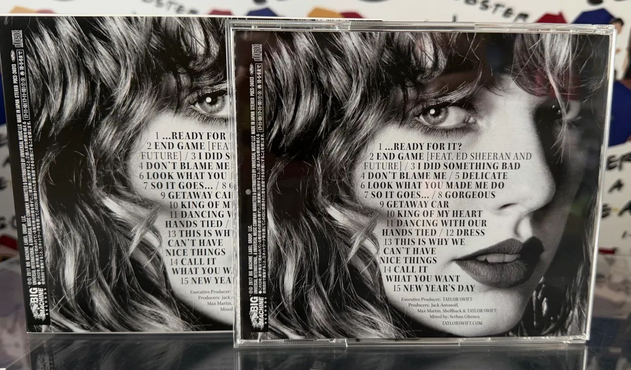 CD TAYLOR SWIFT REPUTATION (IMPORTADO DO JAPÃO) IMPECÁVEL COM LUVA - Foto 3