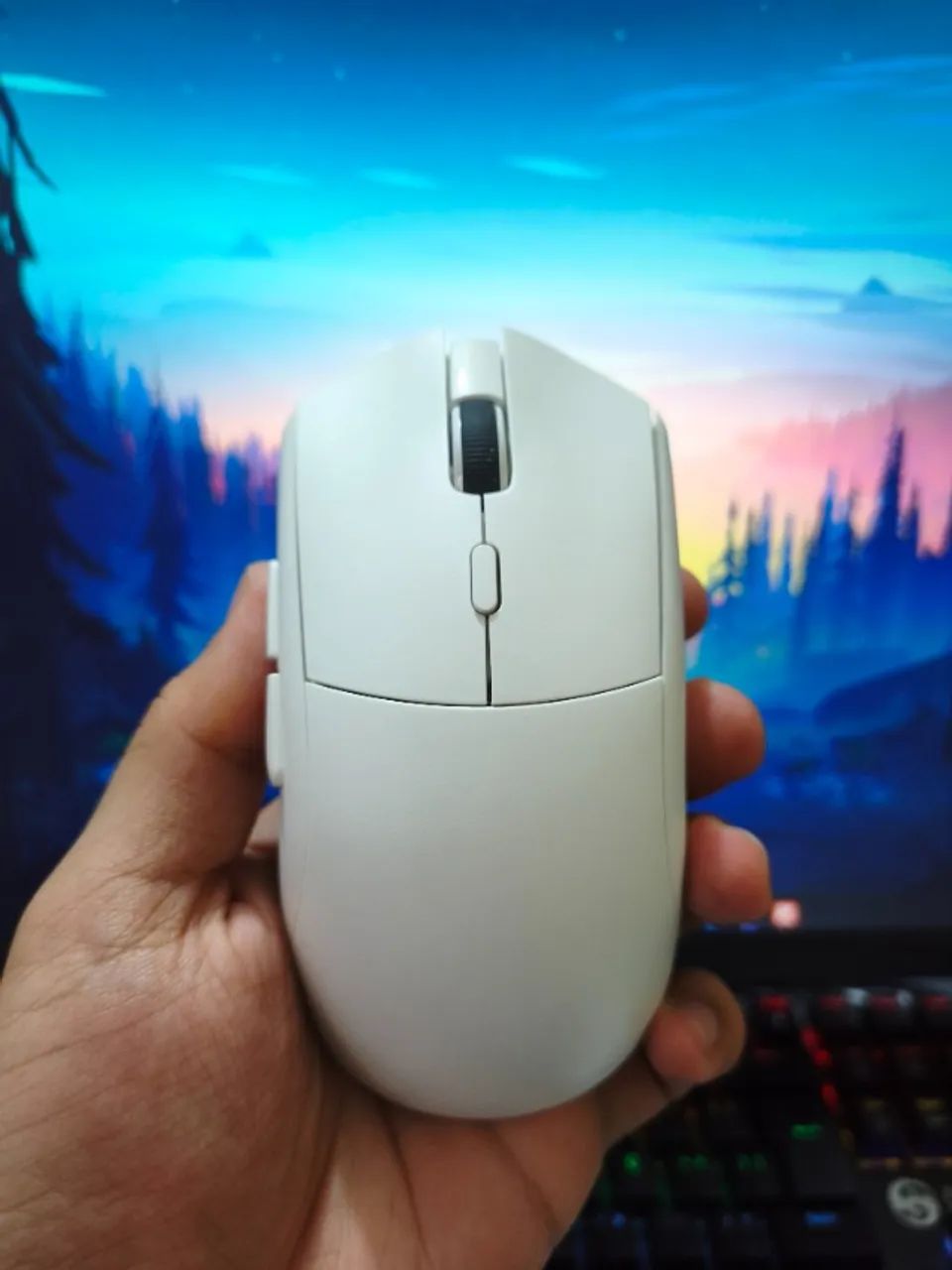 Mouse Gamer SMAILWOLF RS7 | Wireless + Bluetooth + USB-C - Foto 5