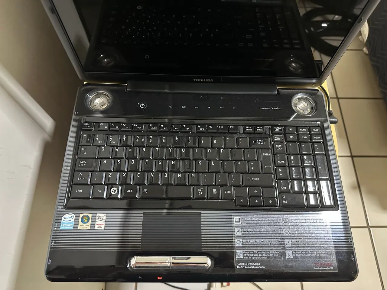 Notebook Toshiba Satellite P300-20H