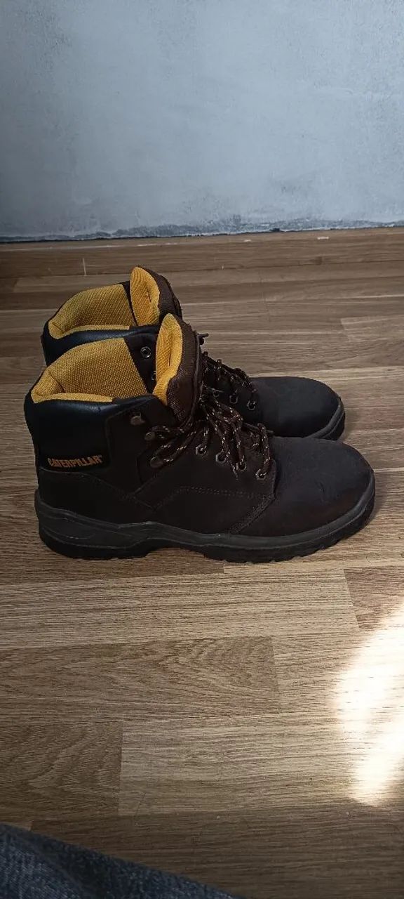 Bota CAT Original Segurança S3 SRC Couro Nº 44 Importada - Foto 5