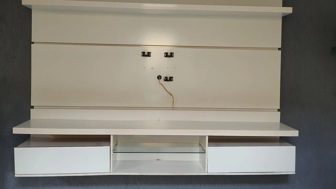 Rack com Painel Branco 