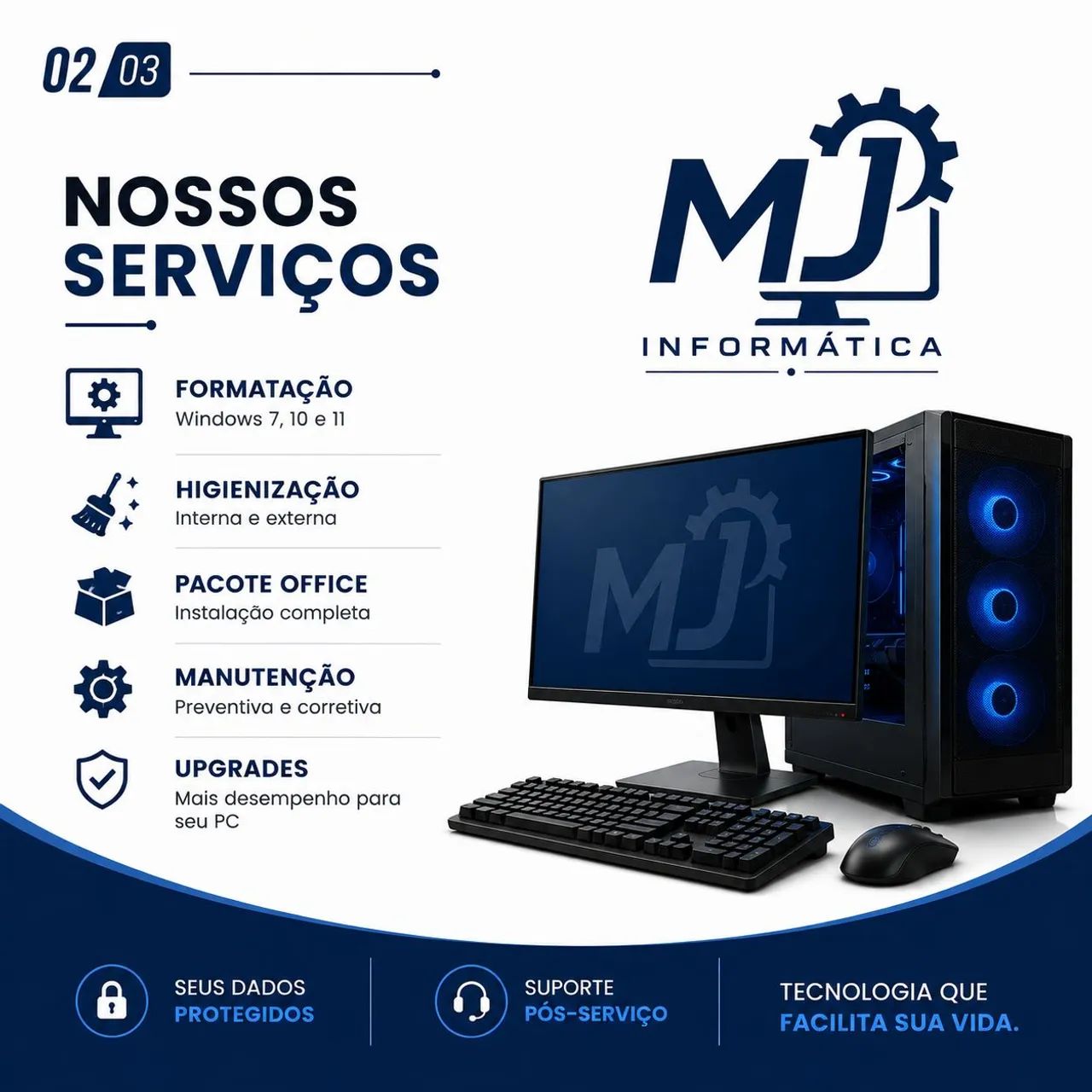 Formatação, limpeza e montagem de computadores - Foto 3