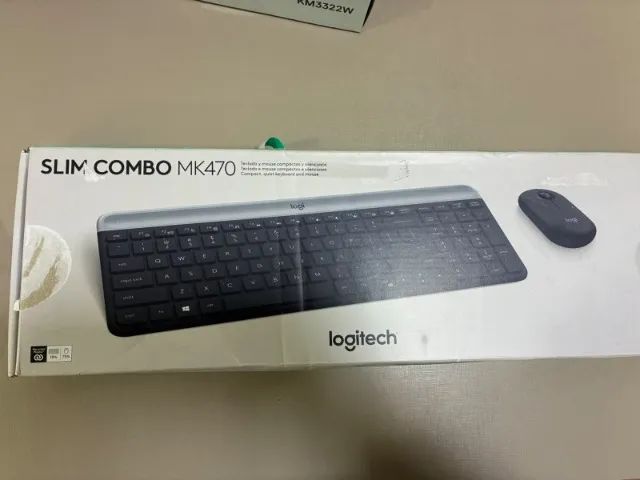 Kit Teclado e Mouse Logitech MK470 Slim Sem Fio - Foto 2