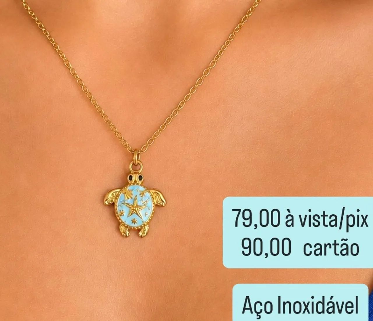 Colar Feminino em Aço  - Foto 4