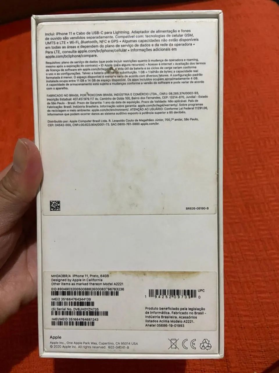 Vendo caixa do Iphone.  - Foto 3