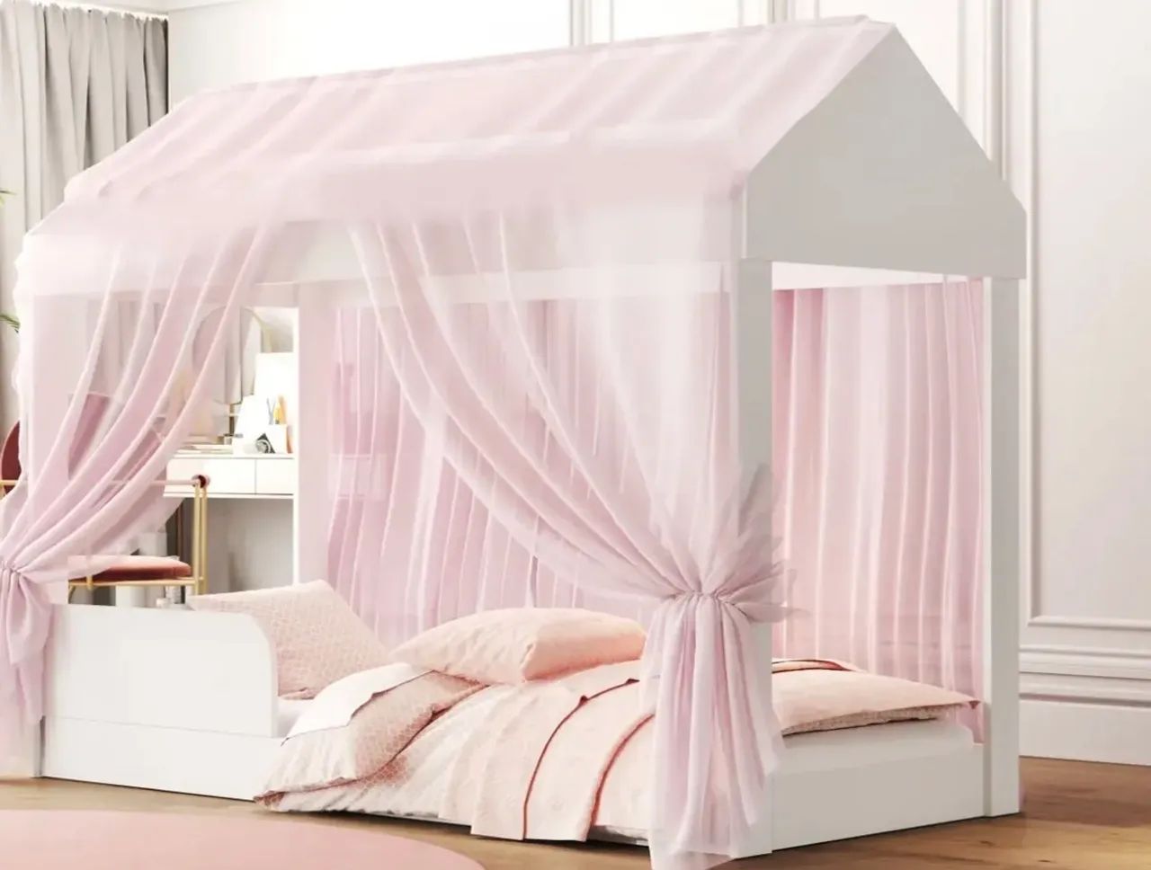 Cama montessoriana infantil com colchão  - Foto 5