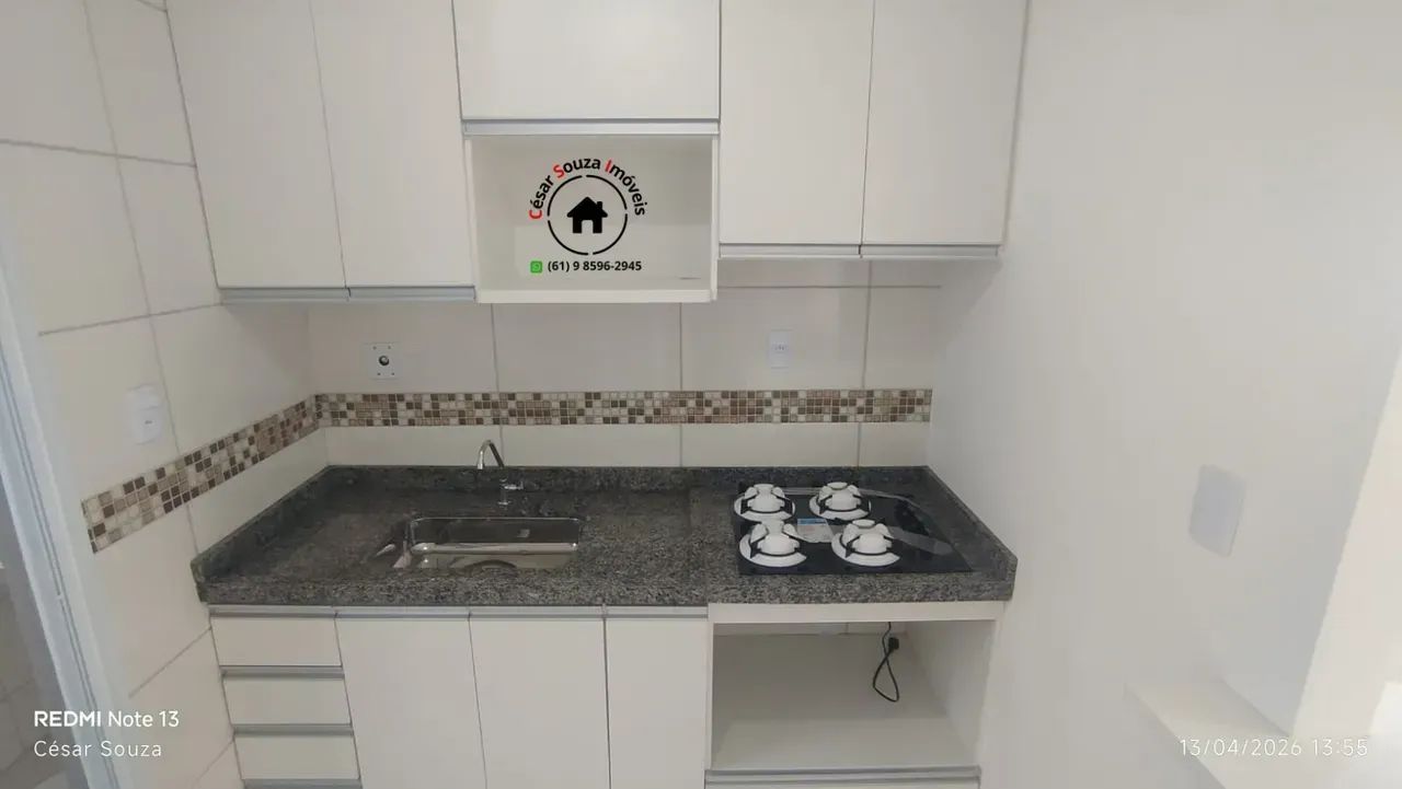 Alugo apto com cozinha planejada, cook top e box no Florais Park