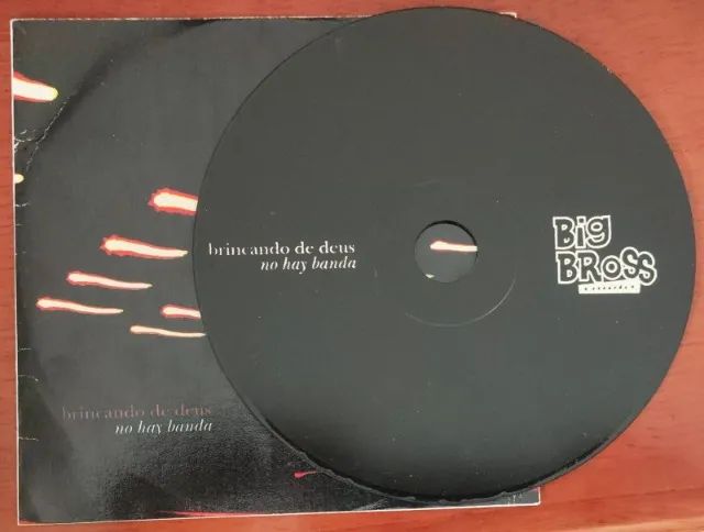 CD - BRINCANDO DE DEUS - NO HAY BANDA (SINGLE)  - Foto 3