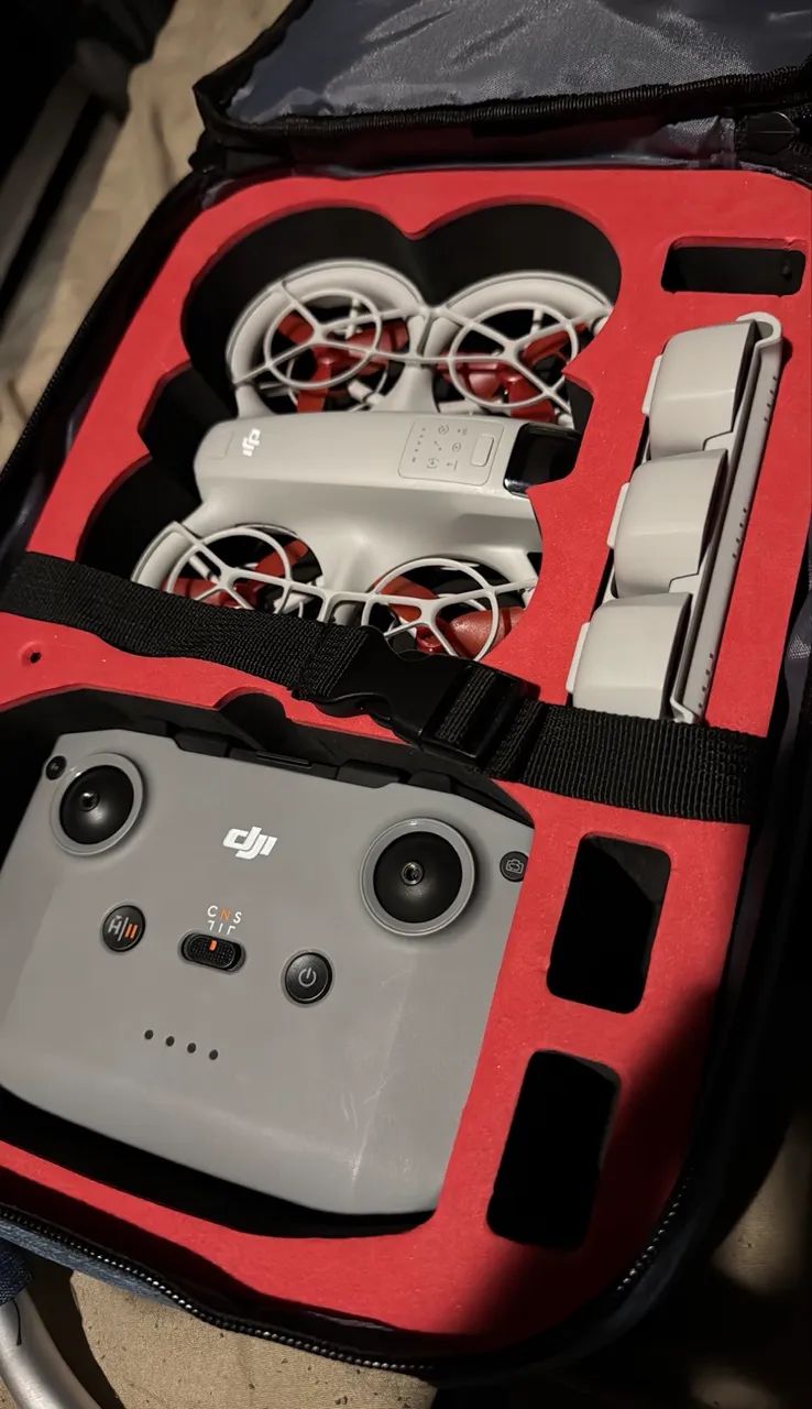 Drone DJI combo Fly com controle e 03 baterias - Foto 2