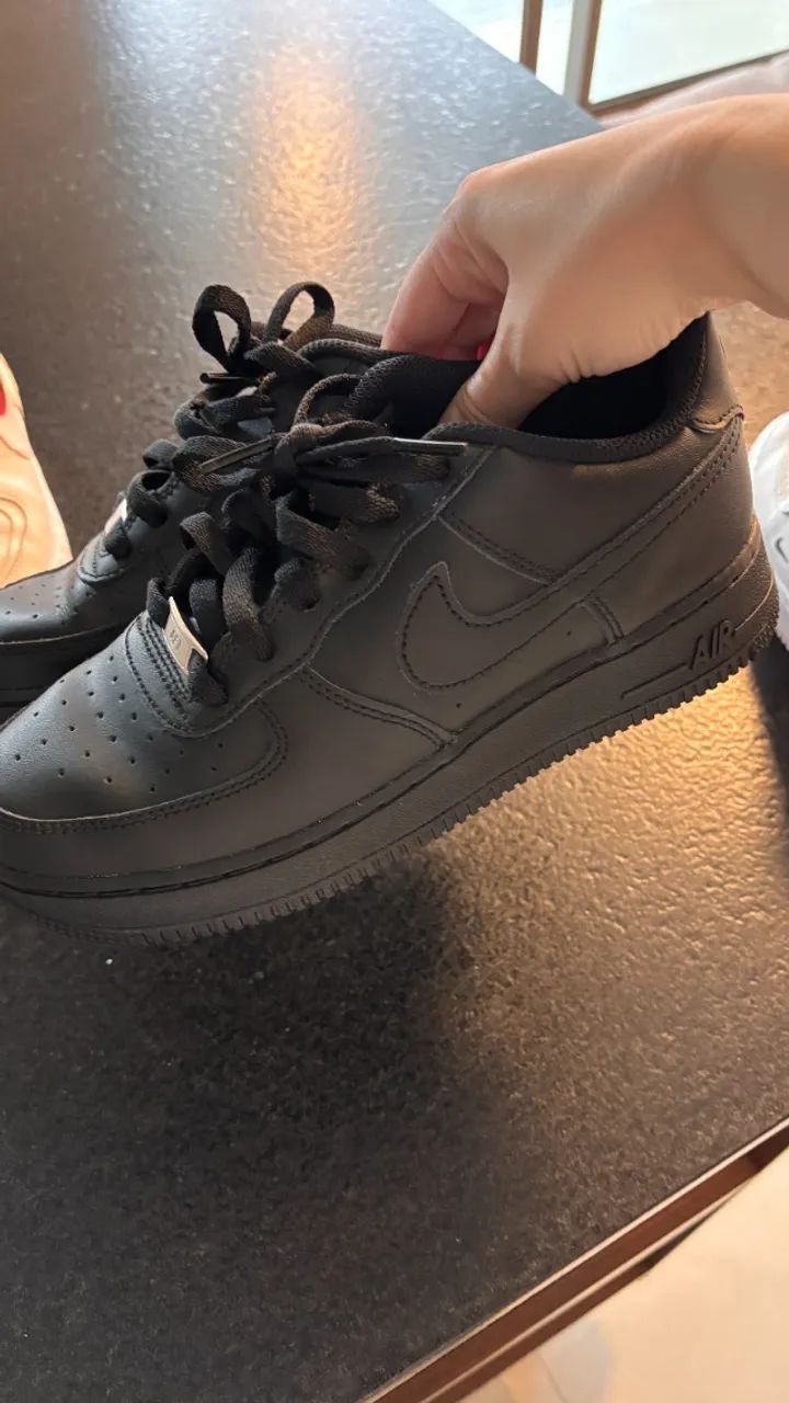 air force 1 preto | quase novo! | tamanho 37