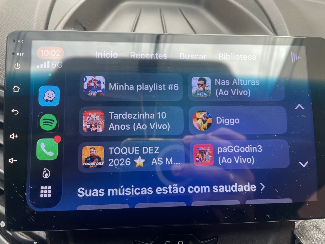 Multimídia Uppertech MP5 Preventilege Plus 9 Slim - CarPlay e Android Auto sem fio - Foto 4
