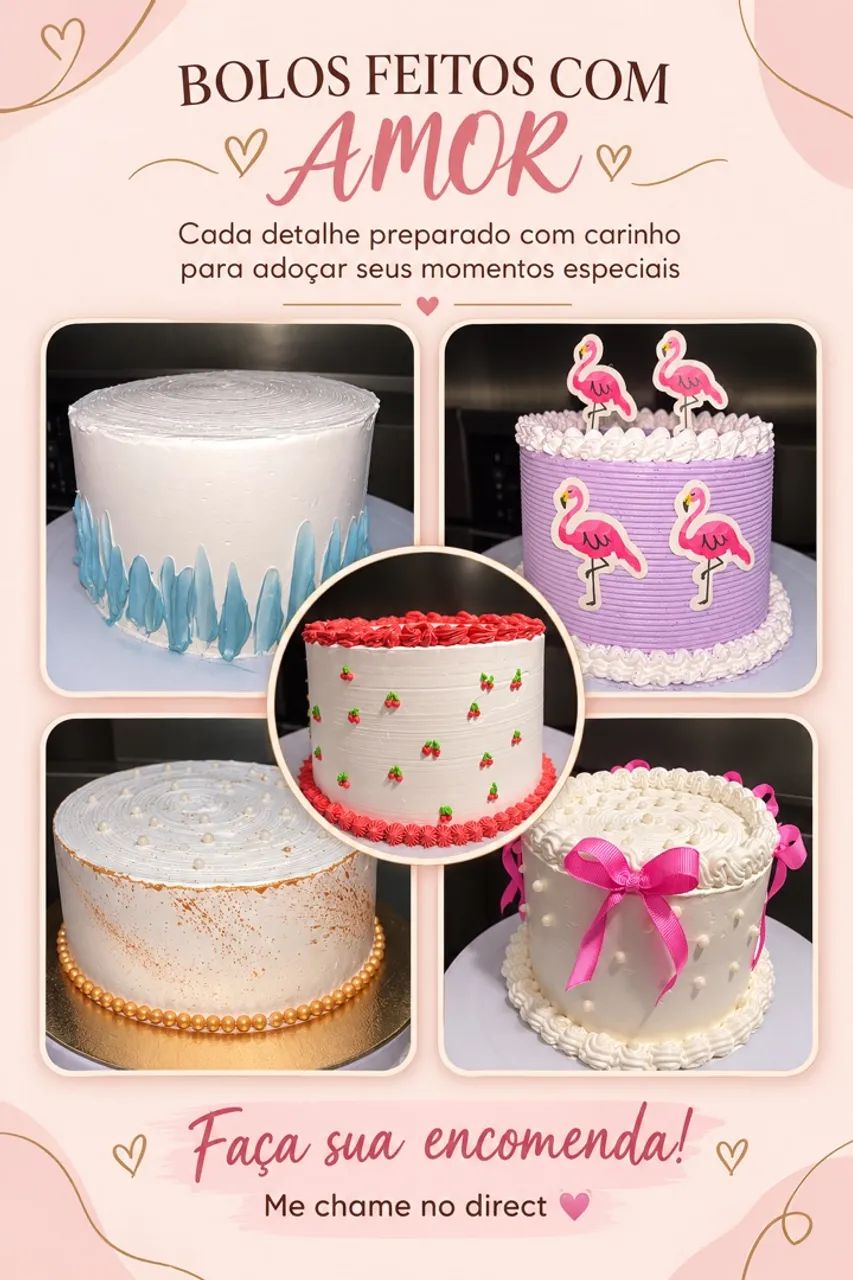 Bolos de festa 