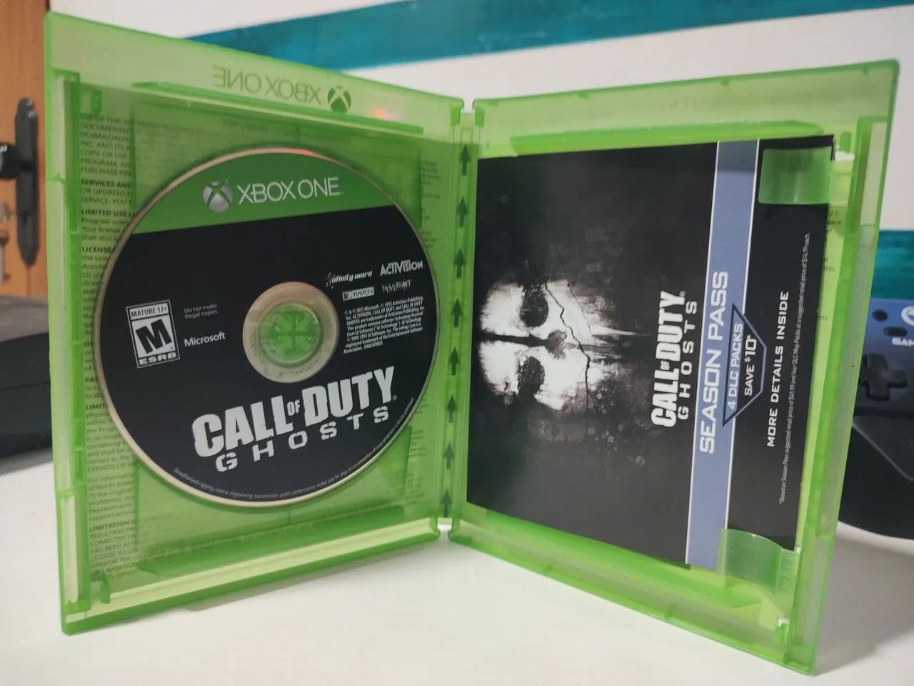 3 Jogos Xbox One Originais - Gears 4, MGS V e COD Ghosts - Foto 4