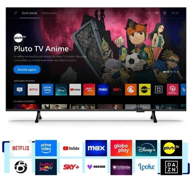 TV Philips 50PUG7300-78 50 Polegadas 4K Ultra HD LED Smart Preto Bivolt - Foto 3