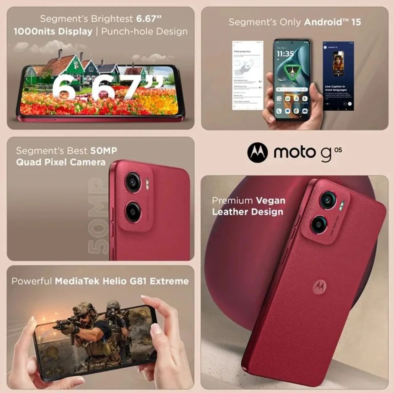 Motorola g05 256 - Foto 3
