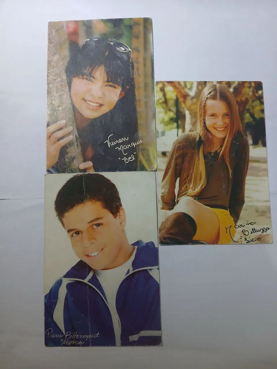 Fotos cards CHIQUITITAS autografadas