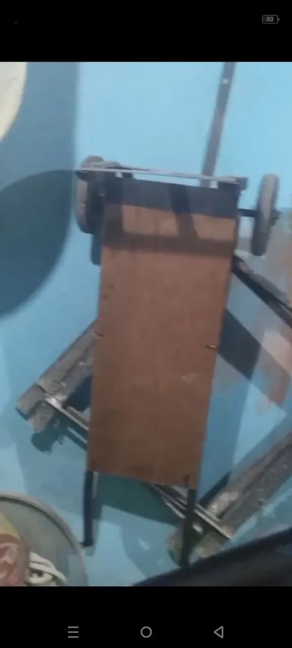 Carrinho de carga para entrega