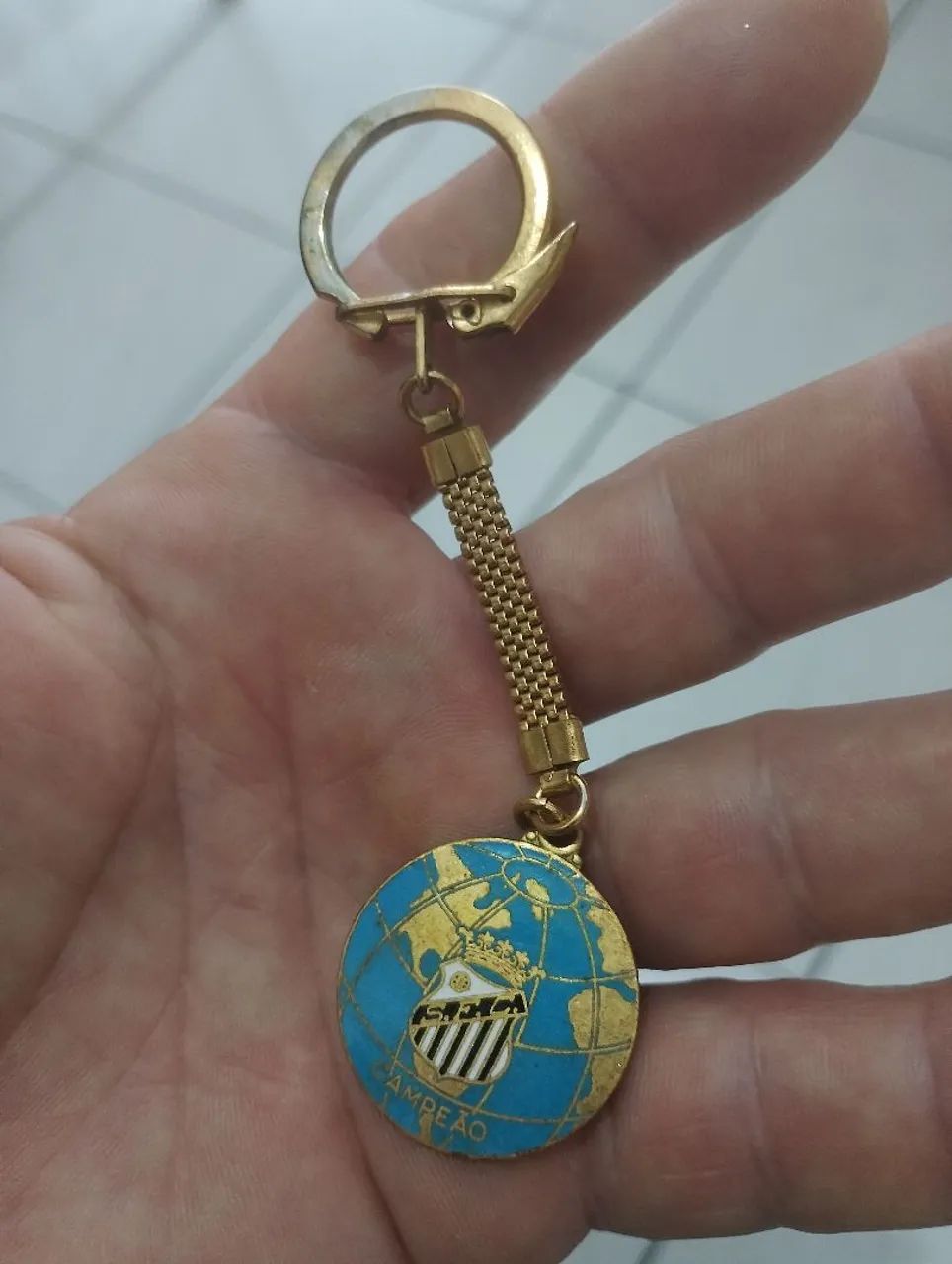 chaveiro antigo do santos 