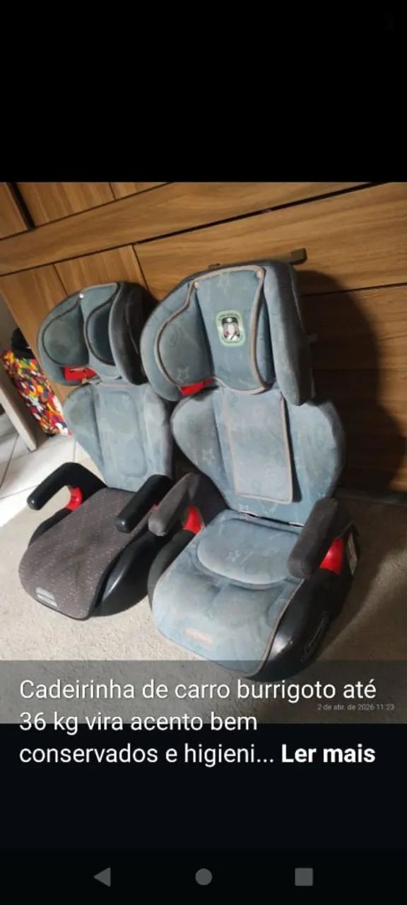  cadeirinhas de carro até 36 kg  - Foto 2
