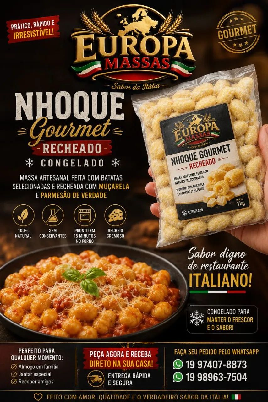 Nhoque gourmet recheado  - Foto 2