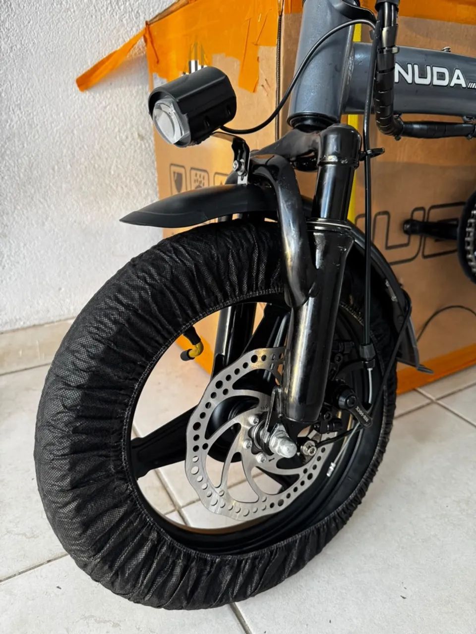 Bicicleta Elétrica Dobrável (Nova) - Foto 2