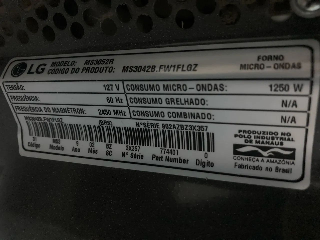 Microondas grande LG 30L - Foto 3