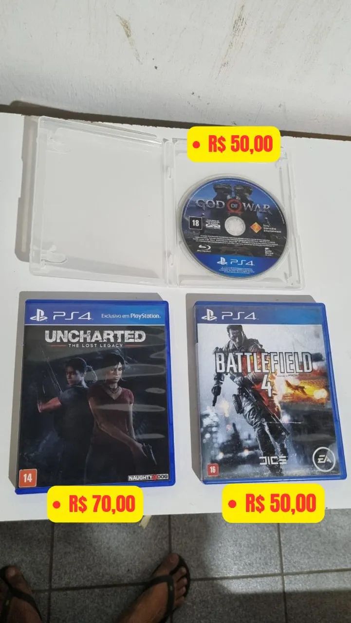 Jogos playstation PS4