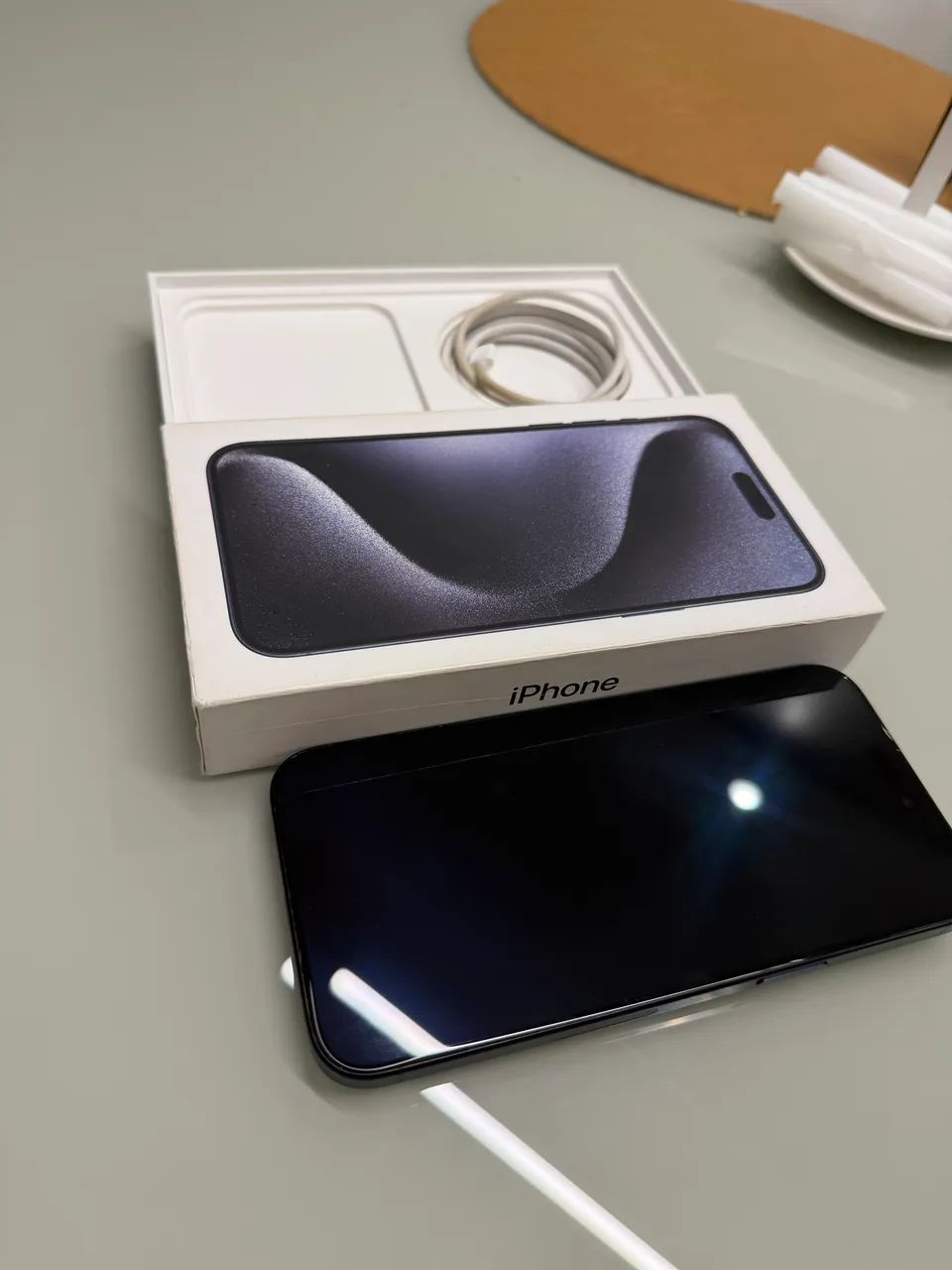 IPHONE 15 PRO MAX em perfeito estado de conservação  - Foto 3