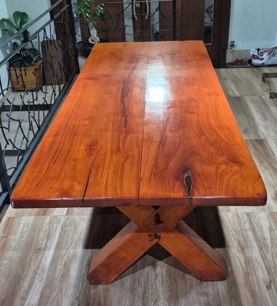 Mesa rústica 2,10m X 0,98m