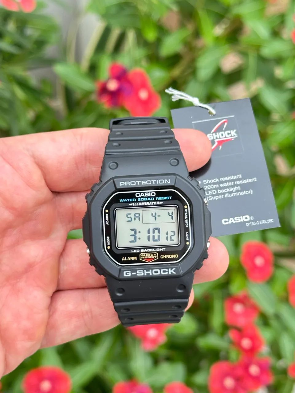 Relógio Casio DW-5600 G-Shock novo 42.8mm - Foto 4