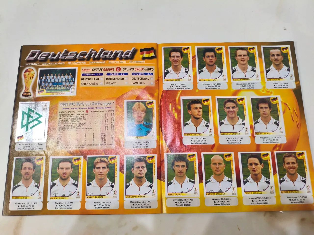 Album de figurinhas completo da copa do mundo de 2002 - Foto 5