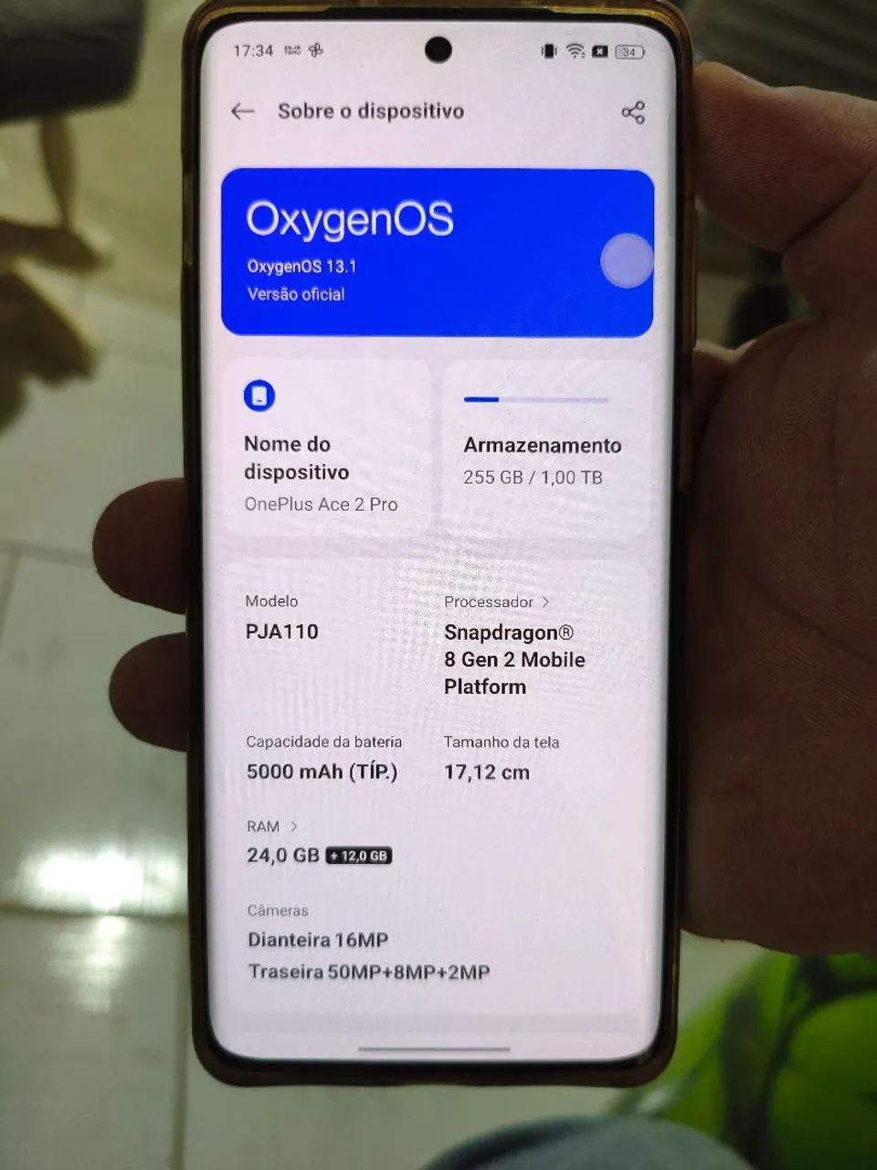 (Oferta) oneplus ace pro 2 24gb/1tb