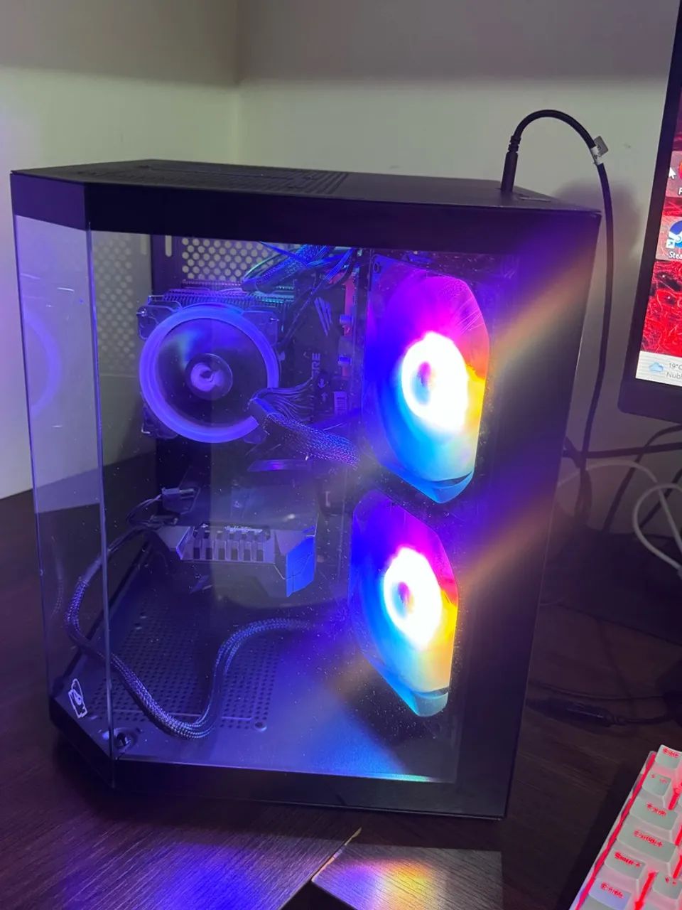 VENDO OU TROCO PC GAMER COMPLETO  - Foto 2