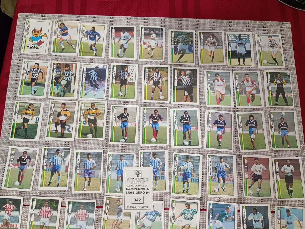 Lote figurinhas campeonato Brasileiro de 1994 - Foto 3