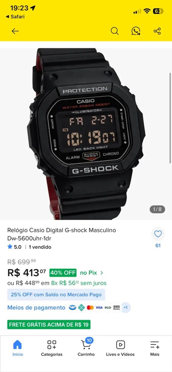 Relógio Casio G-shock - Foto 5