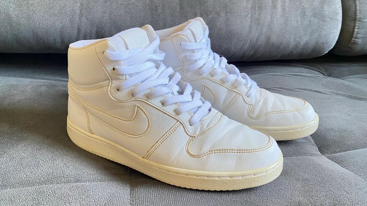 Nike Ebernon Mid All White Original 39