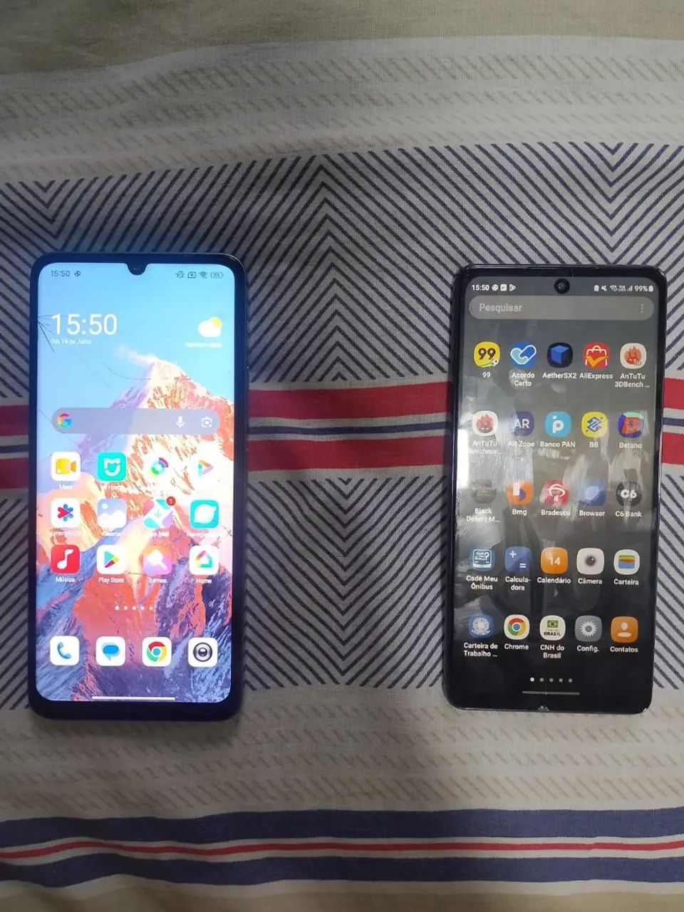 V/T S20 Fe ( Snapdragon) e Redmi 13C