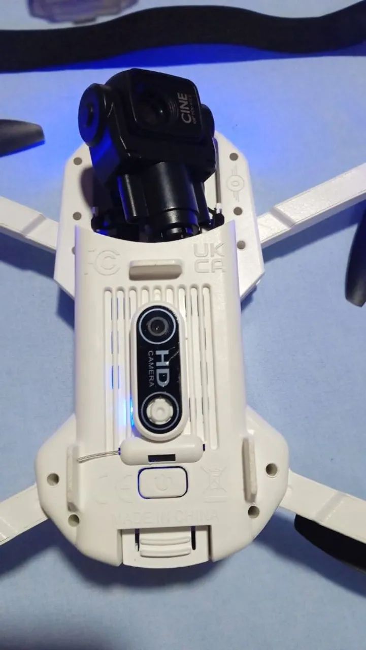 Drone Gps S-x1 Masx  Com Tela Câmera Gps Gimbal De 3 Eixos E 2 Bateria - Foto 5