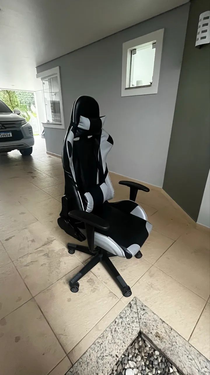 Cadeira gamer preta  - Foto 2