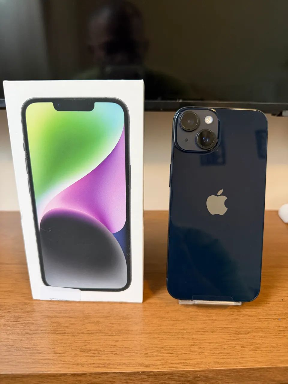 iPhone 14 128GB Azul - Impecável | Bateria 91% - Celulares e