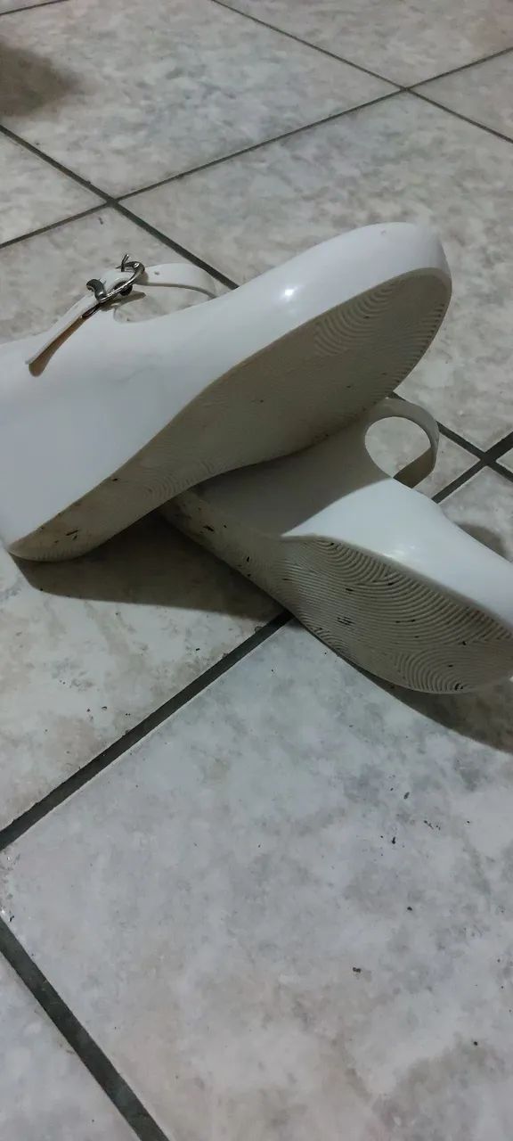 Sapato Branco Tamanho 37 - Foto 4