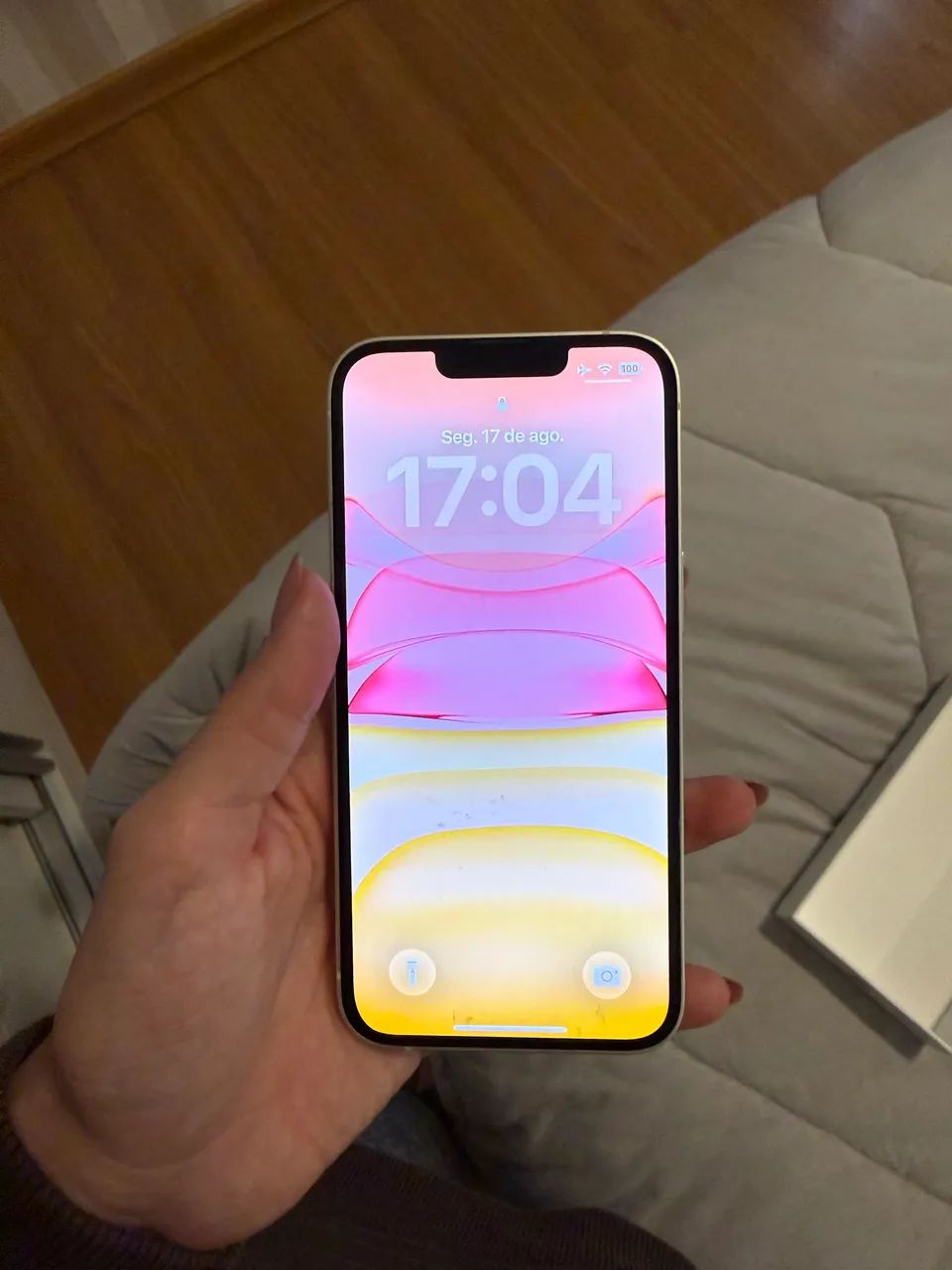 iPhone 14 branco 128GB - Foto 2