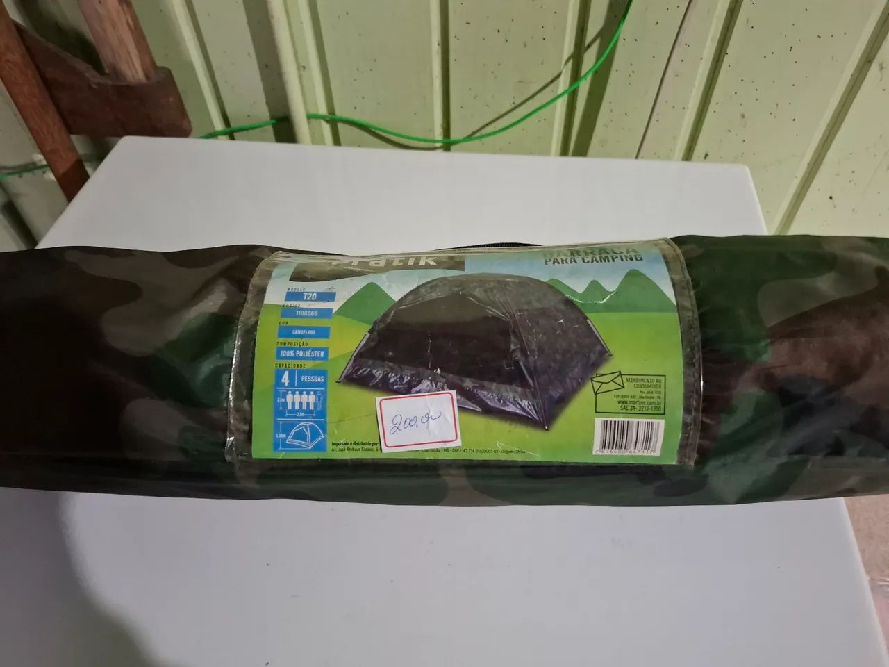 Barraca 4 pessoas