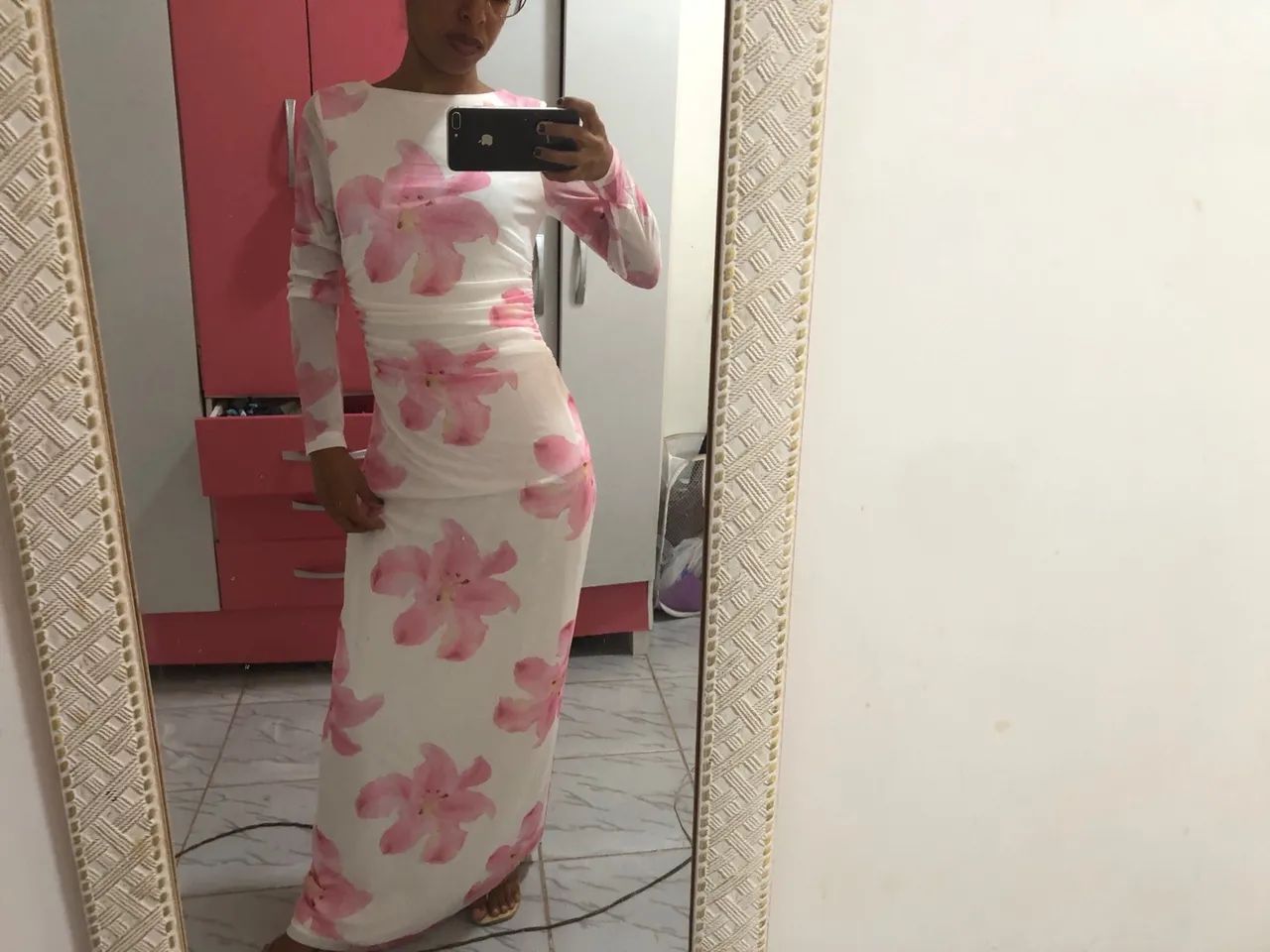 Vestido longo floral - Foto 2