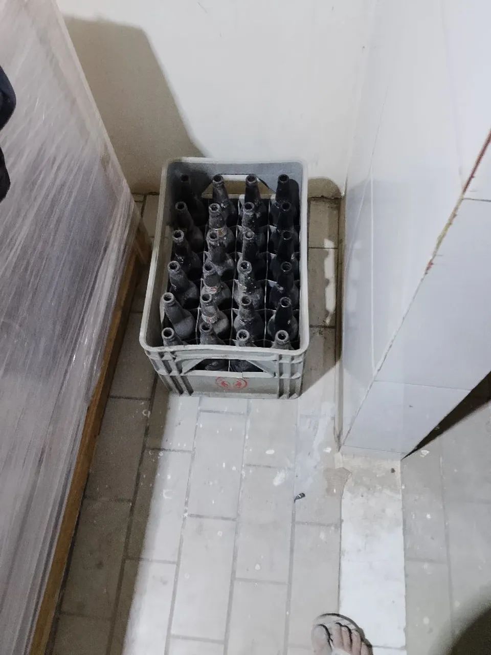Vasilhame de casco de cerveja 