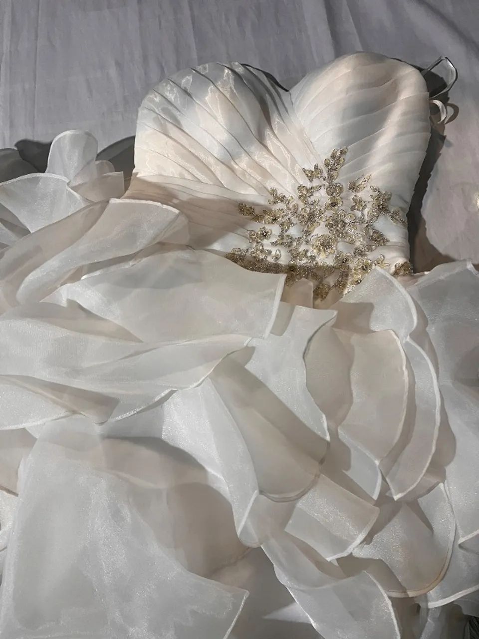 Vestido de Noiva - tomara que caia  - Foto 5