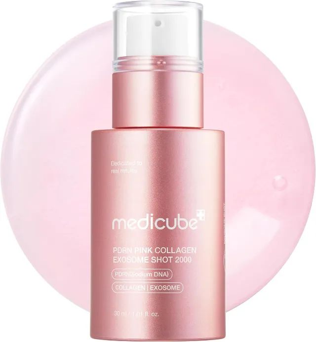Medicube PDRN Pink Collagen Exosome Shot 2000 Sérum Facial 30ml