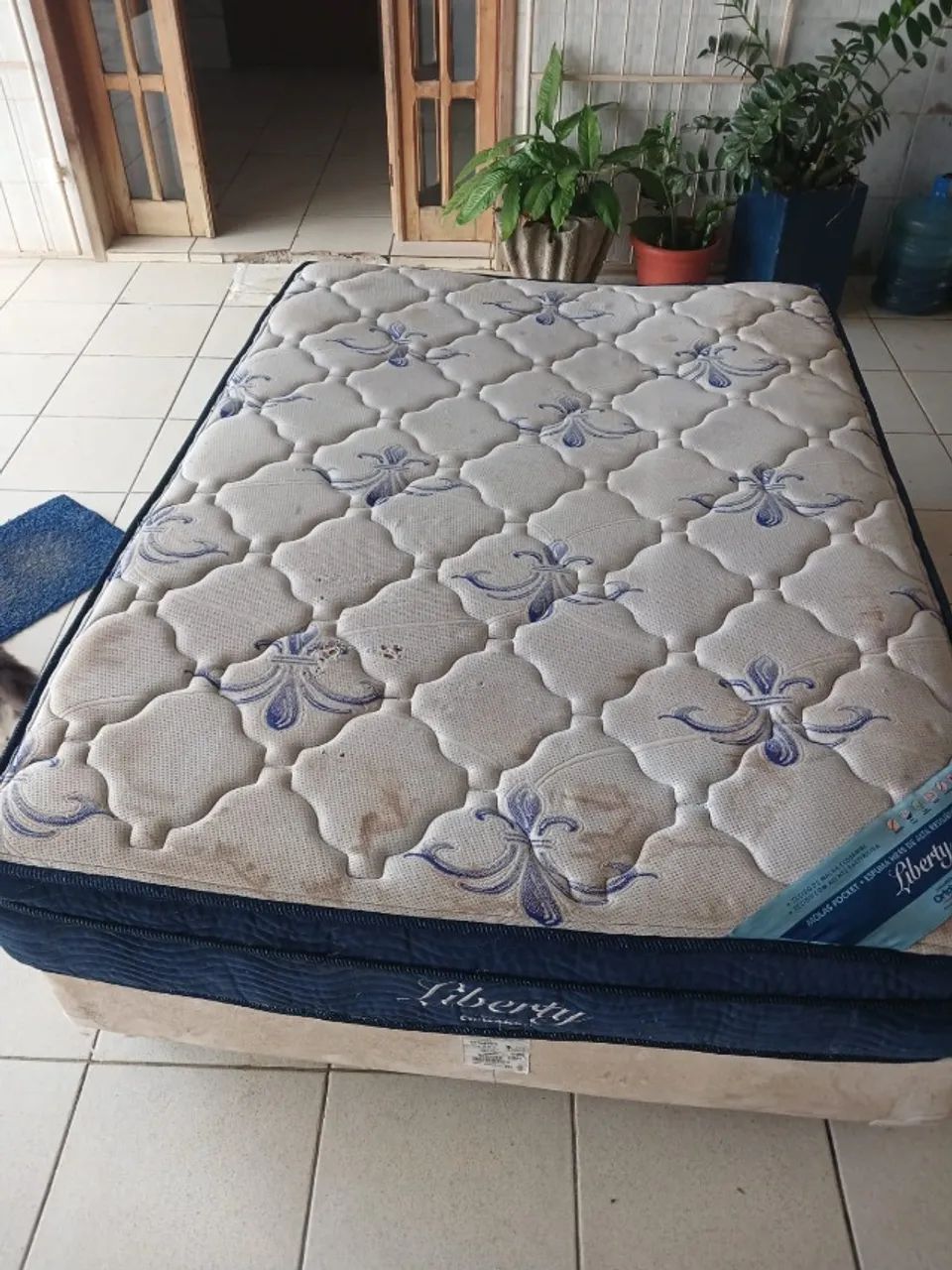 CAMA BOX CASAL ORTOBOM LIBERTY - USADA Á VENDA - Foto 2
